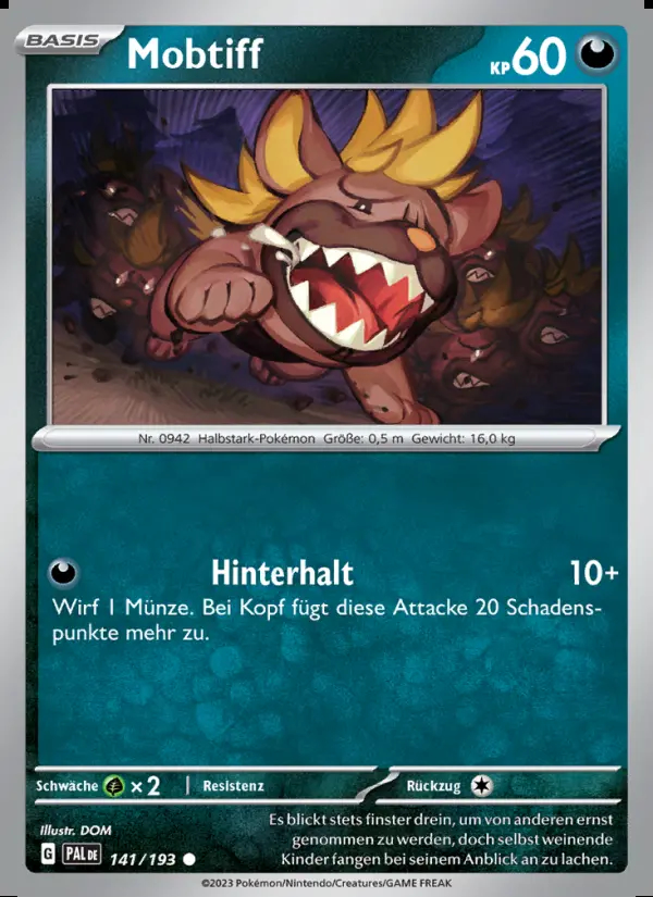 Image of the card Mobtiff