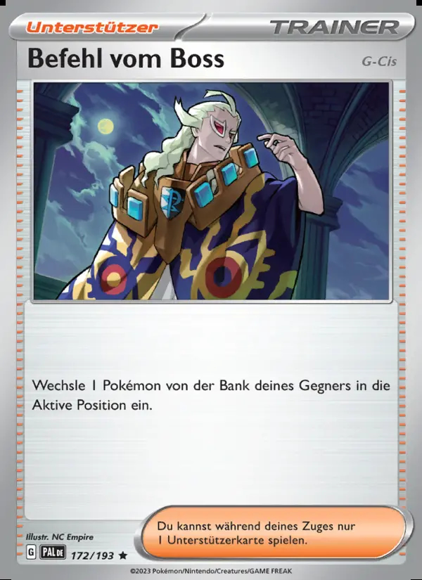 Image of the card Befehl vom Boss