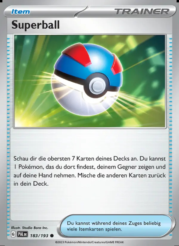 Image of the card Superball