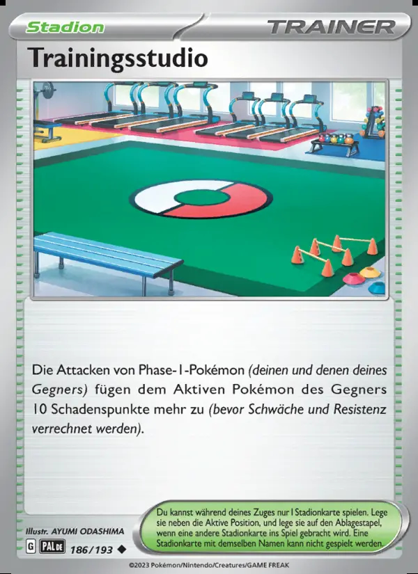 Image of the card Trainingsstudio