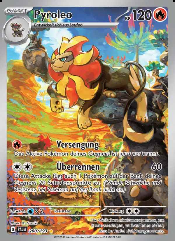 Image of the card Pyroleo