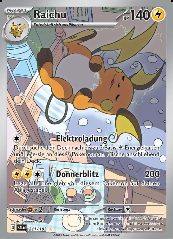 Image of the card Raichu