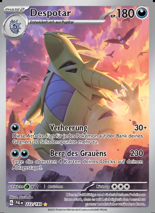 Image of the card Despotar