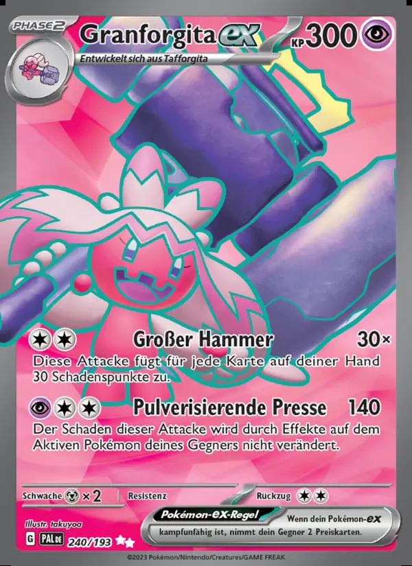 Image of the card Granforgita-ex