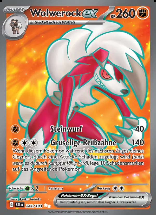 Image of the card Wolwerock-ex