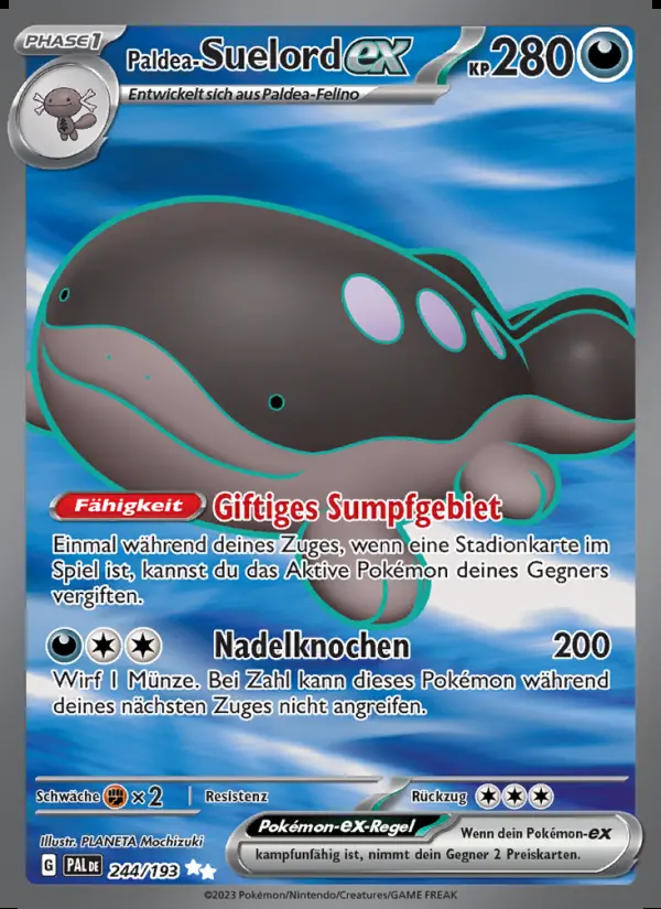 Image of the card Paldea-Suelord-ex