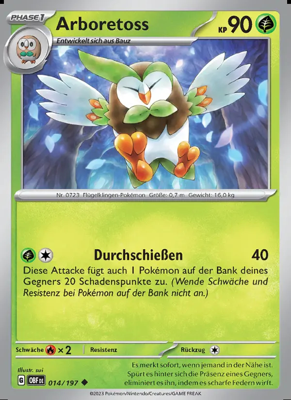 Image of the card Arboretoss