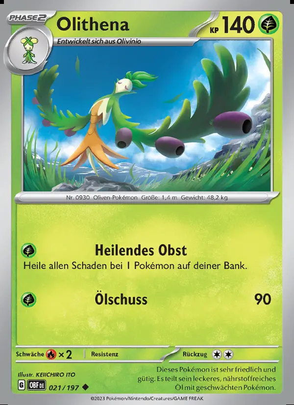 Image of the card Olithena