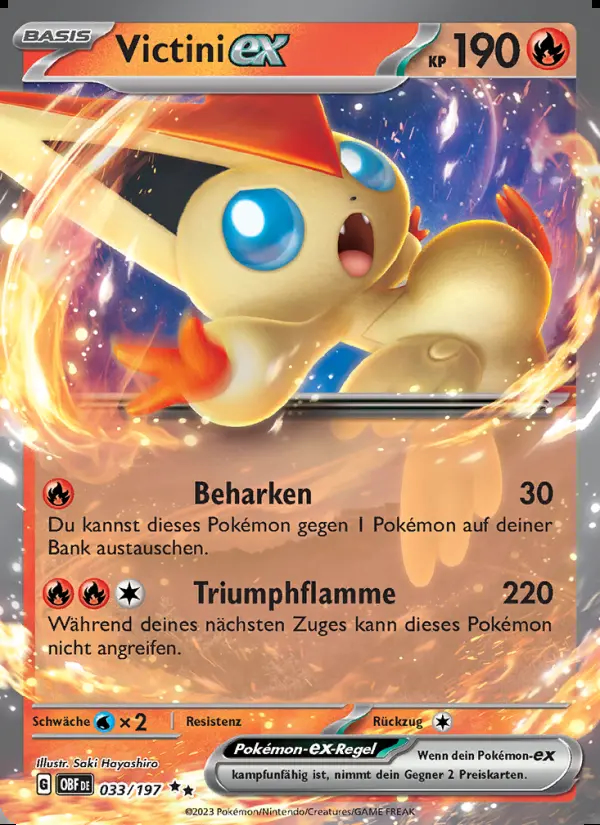 Image of the card Victini-ex