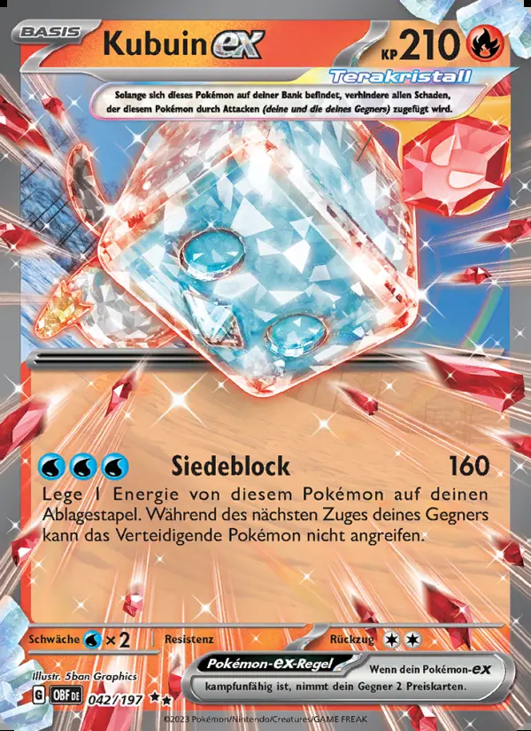 Image of the card Kubuin-ex