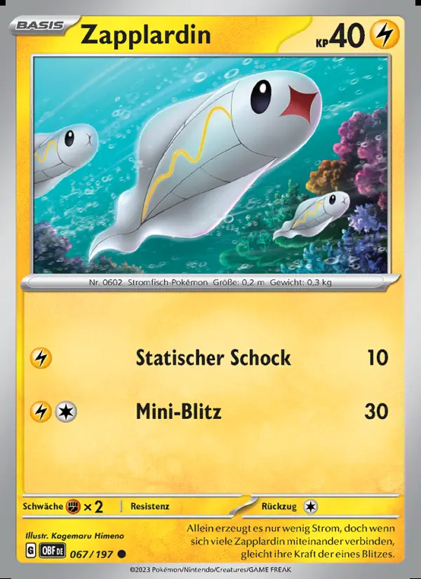 Image of the card Zapplardin