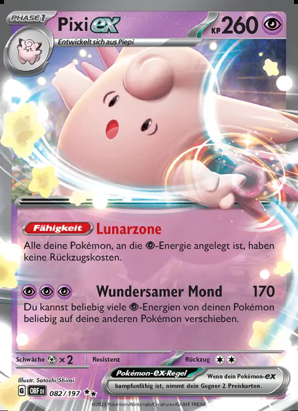 Image of the card Pixi-ex