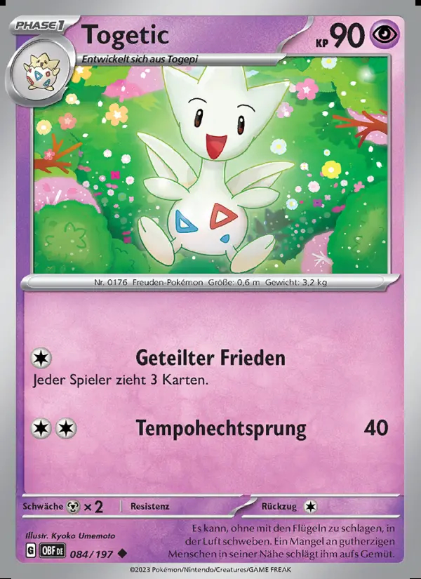 Image of the card Togetic