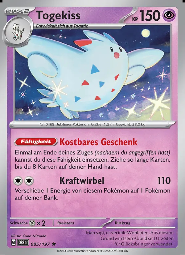 Image of the card Togekiss