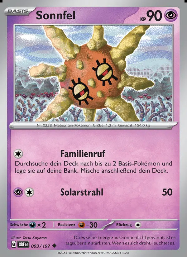 Image of the card Sonnfel