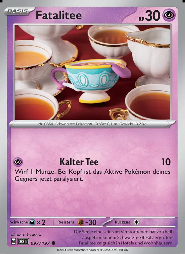 Image of the card Fatalitee