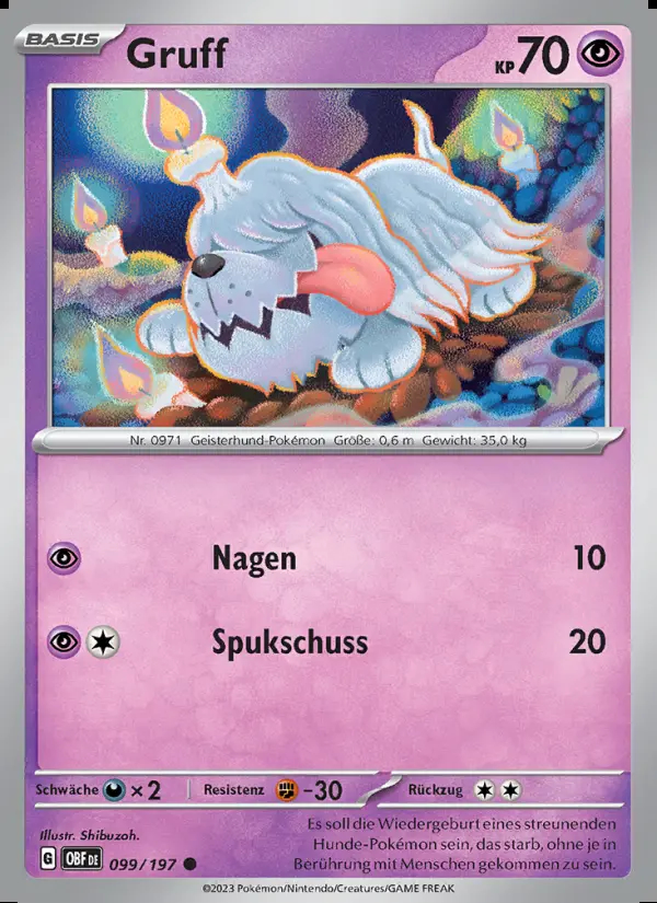 Image of the card Gruff