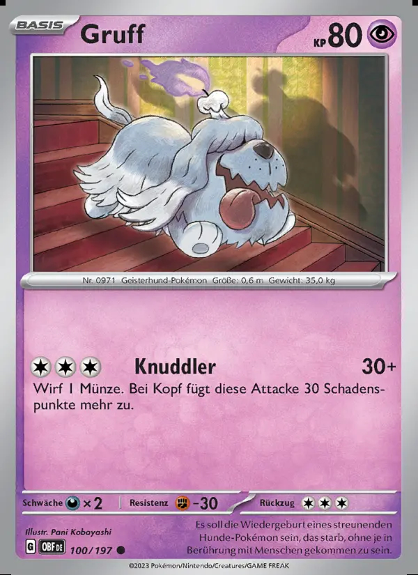 Image of the card Gruff