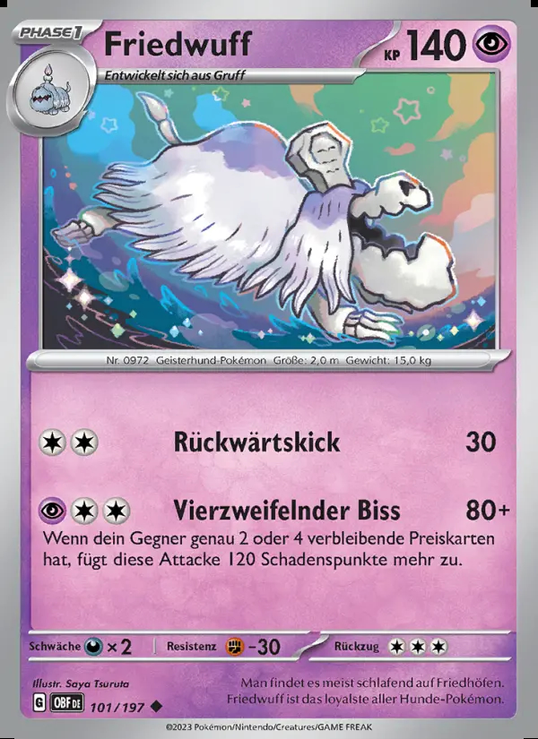 Image of the card Friedwuff