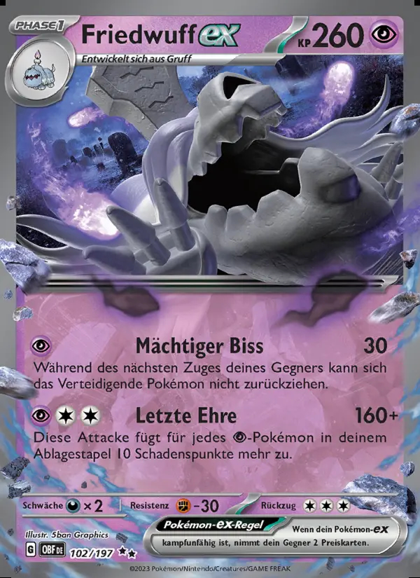 Image of the card Friedwuff-ex