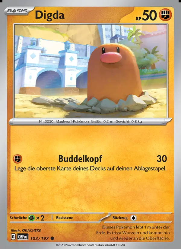 Image of the card Digda