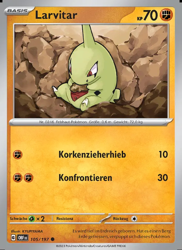 Image of the card Larvitar