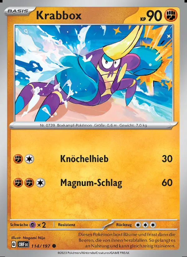 Image of the card Krabbox