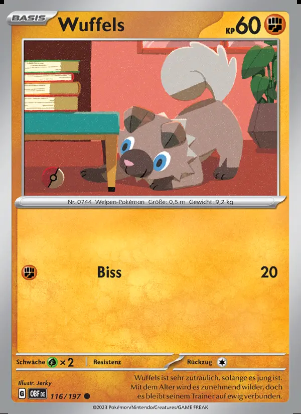 Image of the card Wuffels