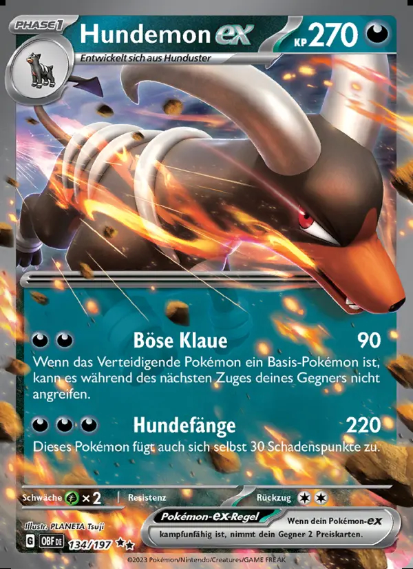 Image of the card Hundemon-ex