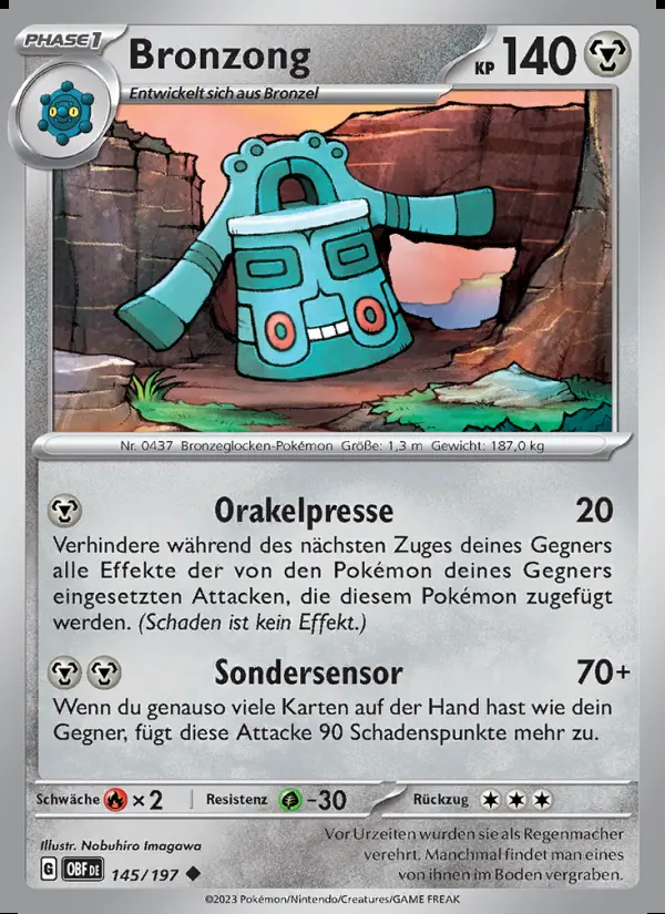 Image of the card Bronzong