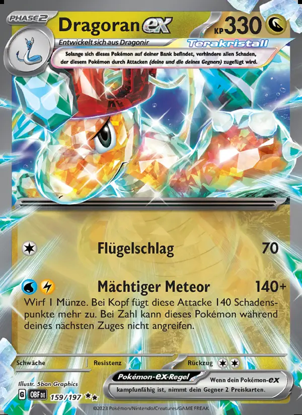 Image of the card Dragoran-ex