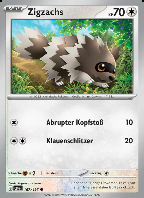 Image of the card Zigzachs