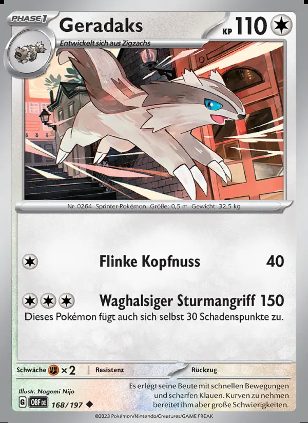 Image of the card Geradaks