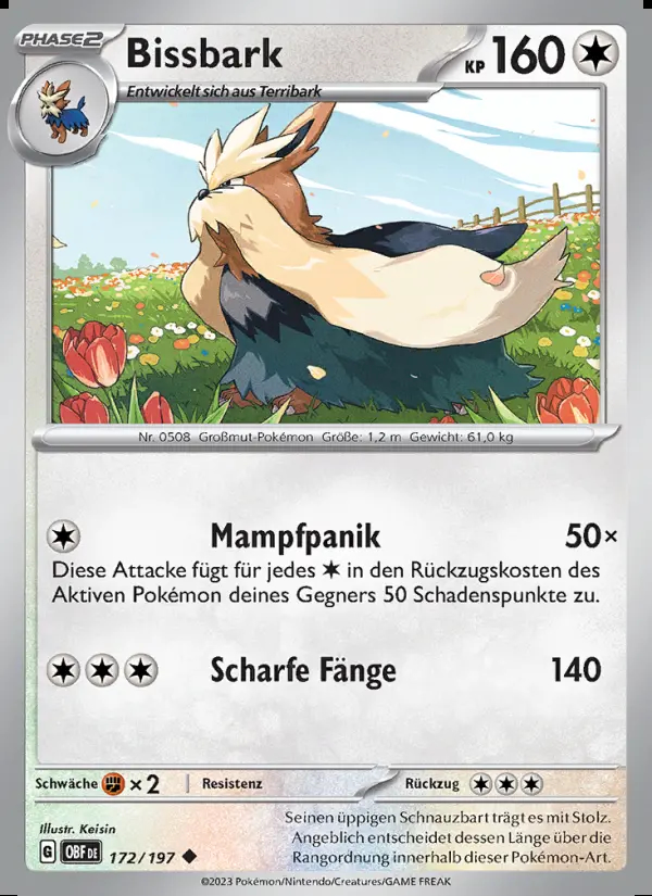 Image of the card Bissbark