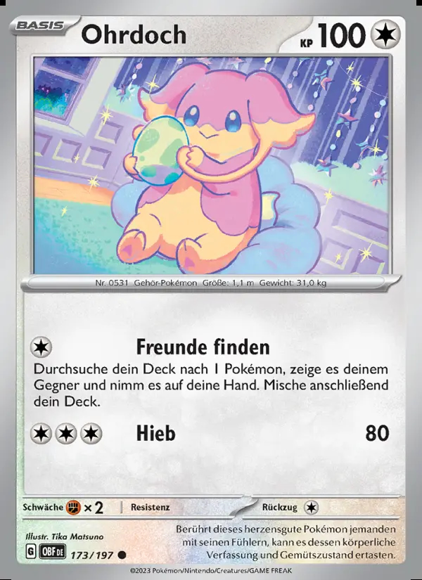 Image of the card Ohrdoch