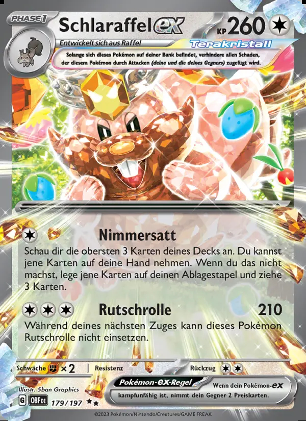 Image of the card Schlaraffel-ex