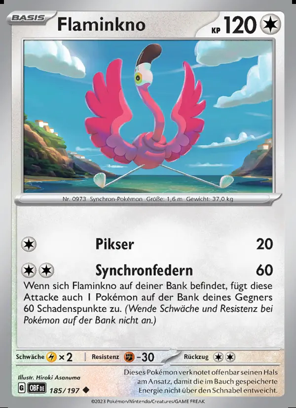 Image of the card Flaminkno