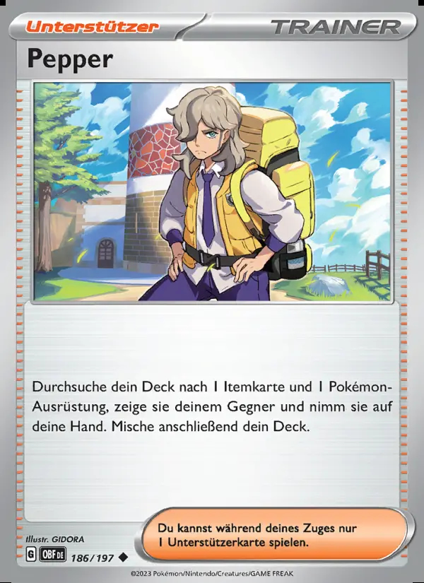 Image of the card Pepper