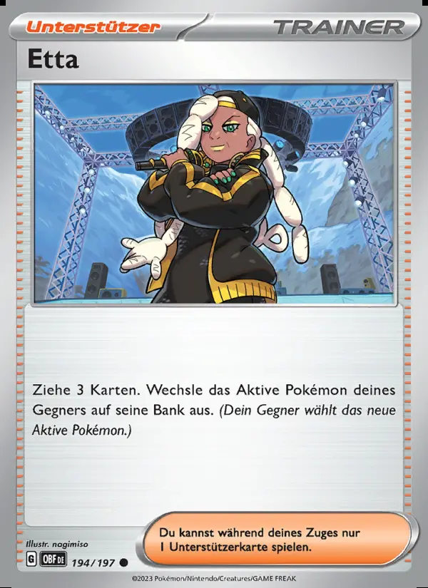 Image of the card Etta