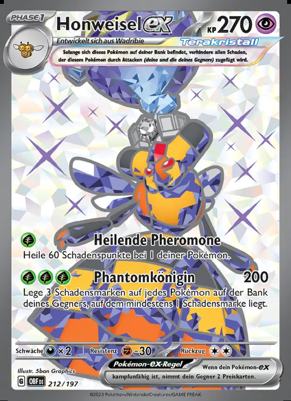 Image of the card Honweisel-ex