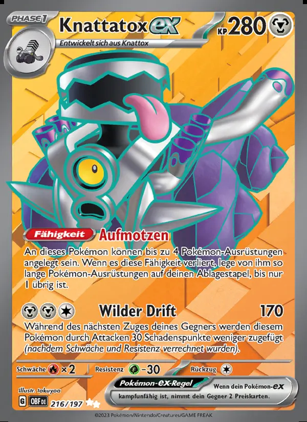 Image of the card Knattatox-ex