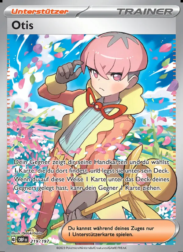 Image of the card Otis