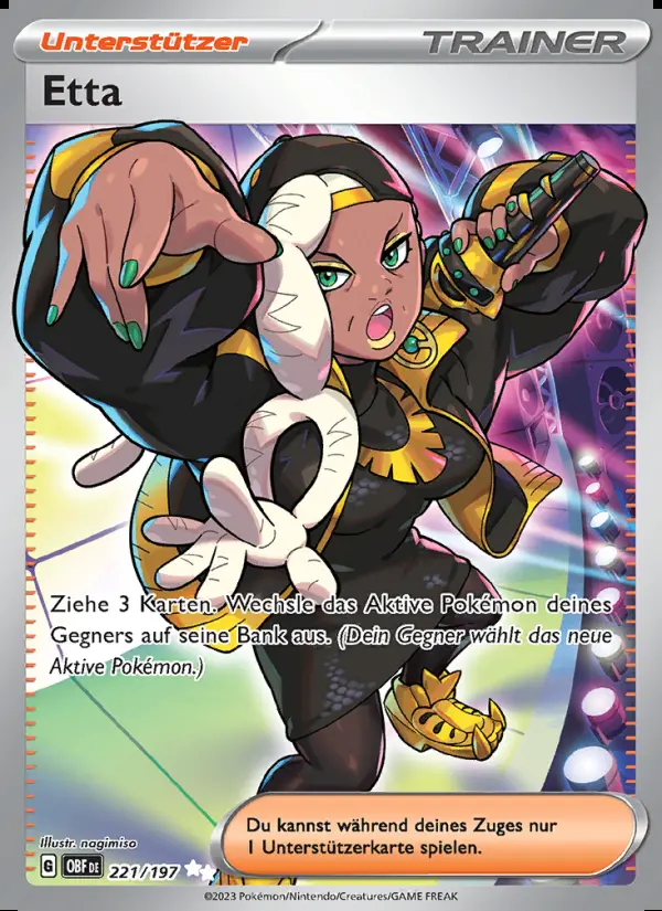 Image of the card Etta