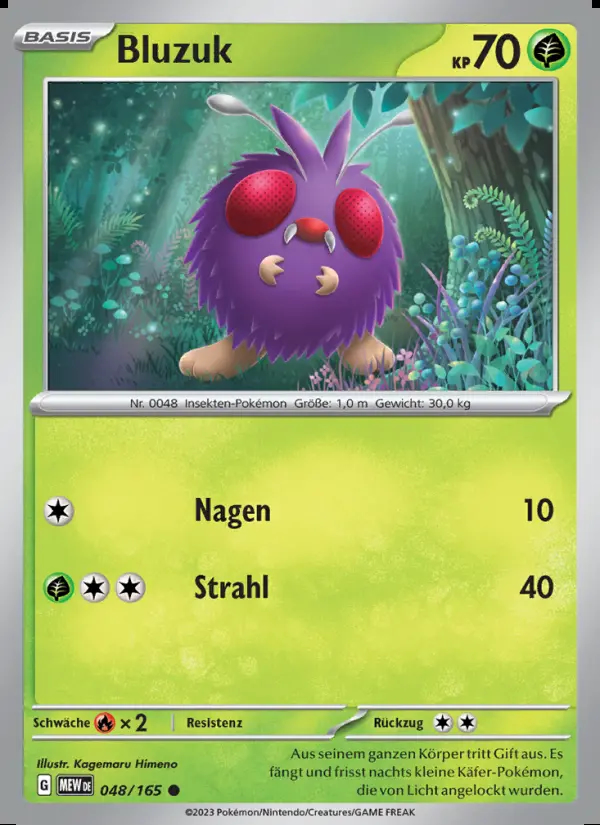 Image of the card Bluzuk