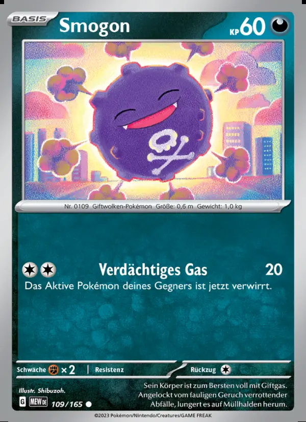 Image of the card Smogon
