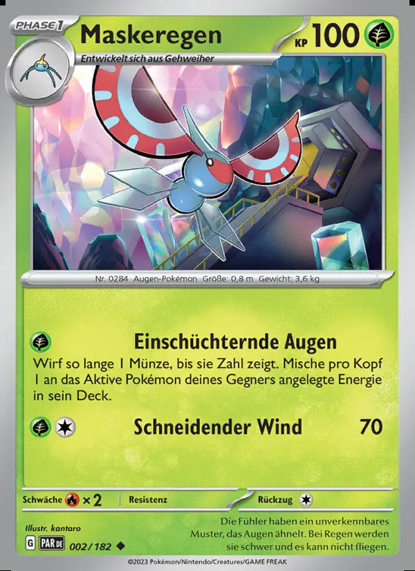 Image of the card Maskeregen