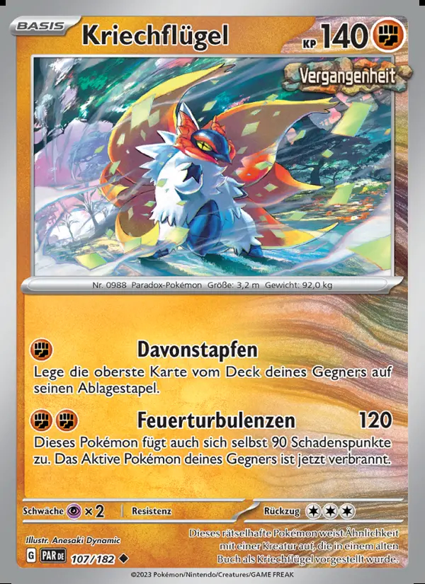 Image of the card Kriechflügel