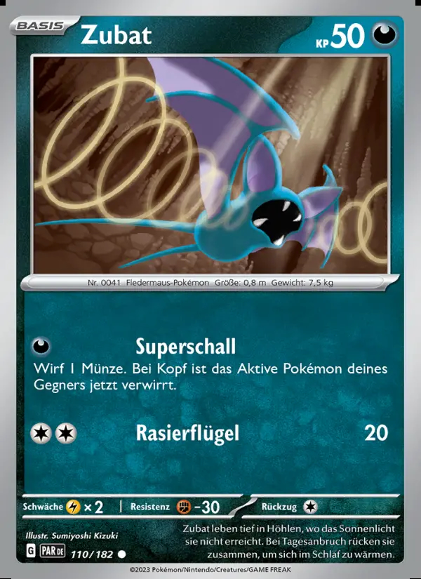 Image of the card Zubat