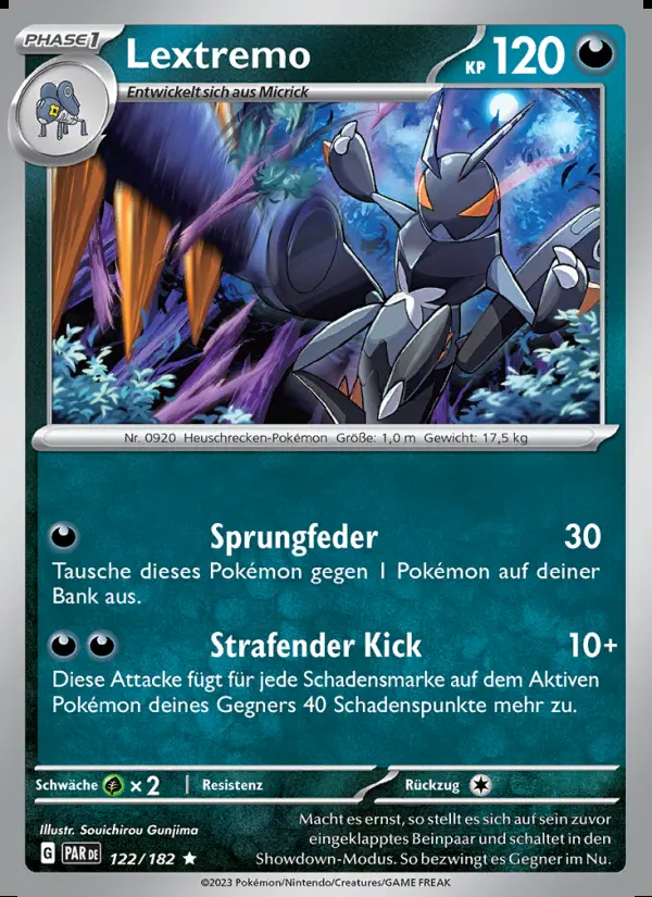 Image of the card Lextremo