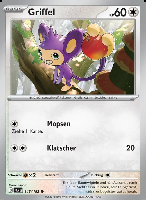 Image of the card Griffel